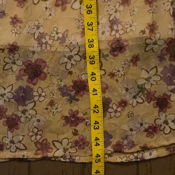 VTG FLP Faith Love Passion 8 Midi Whimsical Fairy Isle Lined Cottage Core 90's - Picture 10 of 10